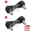 2x Stange/Strebe für Stabilisator febi bilstein 33627 2 Pendelstützen