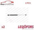 GASFEDER MOTORHAUBE PAAR LESJÖFORS 8095010 2PCS H NEU OE QUALITÄT