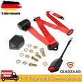 3 punkt gurt Sicherheitsgurt Für VW T4 T5 Rot mit E Prüfung Universalgurt 373cm