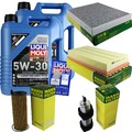 INSPEKTIONSKIT FILTER LIQUI MOLY ÖL 10L 5W-30 für Audi Q7 4L 3.0 TDI 4.2