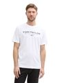 Tom Tailor Herren T-Shirt PRINT- Regular Fit S M L XL XXL 3XL Blau Grau Weiss Gr