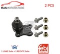 TRAGGELENK FÜHRUNGSGELENK VORNE FEBI BILSTEIN 31812 2PCS A FÜR PEUGEOT PARTNER