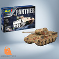 Revell 03273 Geschenkset ⭐ Panther Ausf. D 1:35 Starter Kit Level 5 NEU/OVP ⭐