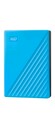 WD My Passport 6TB portable HDD USB3.0 USB2.0 compatible Blau FESTPLATTE 