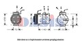 AKS DASIS KLIMAKOMPRESSOR 7SBU16C passend für AUDI A4 A6 A8 ALLROAD PORSCHE 911