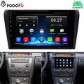 9" Autoradio GPS Navi Für Mazda 3 2004-2009 BK Android 13 USB WIFI BT FM RDS EQ