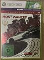 Need For Speed: Most Wanted-Limited Edition (Microsoft Xbox 360, 2012)
