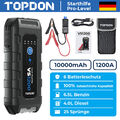 TOPDON VS1200 Auto Starthilfe 1200A Sicheres Ladegerät Boost 1000mAh Powerbank