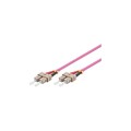 LWL-Kabel, 1 m, Duplex OM4 (Multimode, 50/125) SC/SC