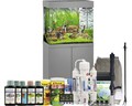 Aquariumkombination JUWEL Lido 120 SBX mit LED-Beleuchtung, Heizer, Filter und U