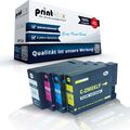 4x Drucker Tintenpatronen für Canon PGI-2500 Farb Patronen Set- Easy Print Serie
