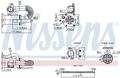 NISSENS 989453 Kühler, Abgasrückführung für DACIA RENAULT