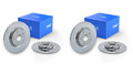 2x SKF BREMSSCHEIBEN 303mm VOLL HINTEN VORNE passend für MAZDA CX-30 CX-5 CX-7 M