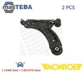 L24540 LINKS RECHTS QUERLENKER SATZ VORNE OUTER NIEDRIGER MONROE 2PCS NEU