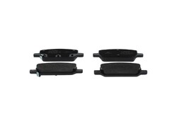 Bremsbelagsatz Scheibenbremse BOSCH 0 986 460 086 Low-Metallic für TESLA MODEL