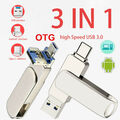 OTG Typ-C Micro USB 3.0 Flash Drive 1TB 2TB Memory Stick für Samsung Android