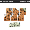 BTS RM Right Place, Wrong Person 2nd Solo 3SET+Weverse Albums ver Photocard+Etc