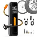 LCD Elektrische Luftpumpe Akku Kabellos Auto Reifen Druckluft Fahrrad Kompressor