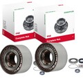 2X FAG RADLAGER-SATZ HINTEN PASSEND FÜR MITSUBISHI L200 L400 PAJERO LINKS+RECHTS
