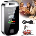 Alkoholtester Polizeigenau Alkomat Alcohol Tester USB Digital Alkoholmessgeräte