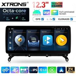 XTRONS Android 13 Autoradio Octa Kern 4+64GB LTE 4G GPS Navi BT für BMW F25 F26