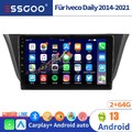 9" Android 13 Apple Carplay Autoradio Für Iveco Daily 2014-21 GPS Navi RDS 2+64G