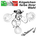 Deckenlampe modern Deckenleuchte Chrom 3 Licht Kristall Lampe Badezimmer CIELO