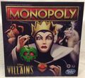 Disney, Bösewichte Monopoly von Hasbro. Brandneu in versiegelter Box. Originalprodukt