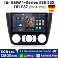128G Carplay Für BMW 1er E81 E82 E87 E88 2004-2011 Android 13 Autoradio GPS Navi