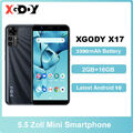 XGODY 2024 Dual SIM Smartphone Android 4G Handy Ohne Vertrag Quad Core 3390mAh