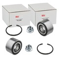 2X NTY RADLAGER SATZ HINTEN VORNE BEIDSEITIG PASSEND FÜR AUDI Q7 PORSCHE