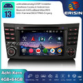 8-Kern CarPlay Android 13 Autoradio GPS DAB+TPMS Mercedes E/CLS Klasse W211 W219