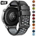 Sports Silikon 22mm Armband Ersatz für Samsung Huawei Amazfit Smart Uhrenarmband