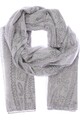 Hallhuber Schal Damen Tuch Strickschal Loop Grau #w55a00z