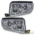 2x TYC HAUPTSCHEINWERFER FRONTSCHEINWERFER H7/H3 RECHTS+ LINKS FÜR SKODA