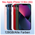 Neu Apple iPhone 13 mini 5G 128GB Smartphone Handys Ohne Vertrag 5.4" iOS