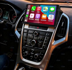 für Opel Astra J 2010-2014 GPS Navi WiFi BT 4+64GB Android 15 Autoradio Carplay