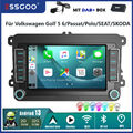 DAB+ Für VW Golf 5 6 Passat B6 Polo 7'' Carplay Autoradio Android 13 GPS Navi BT