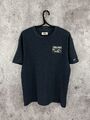 Tommy Jeans T-Shirt kleines Logo NY USA Marineblau Größe L