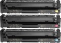 Original Toner HP 201A Farbe Set Color CF401A CF402A CF403A Kombipack