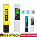 PH und TDS Messgerät Set Pack Wasserqualität Digital Tester Leitwertmessgerät