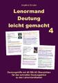 Lenormand Deutung leicht gemacht 4 | Angelina Schulze | Deutsch | Taschenbuch