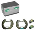 LPR Easy-KIT BREMSBACKEN VORMONTIERT+RBZ passend für FIAT IDEA MAREA LANCIA MUSA
