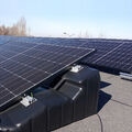 plenti SOLAR Flachdach Halterung SÜD Befestigung für 2 Solarpanels Balkonanlage