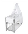 Roba Stubenbett 4 in 1 Beistellbett 'Sternenzauber' Babybett, Wiege & Kinderbank