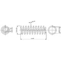 1x ORIGINAL® Monroe SP0324 Fahrwerksfeder Hinten für Volvo 850 Kombi V70 I