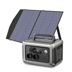 ALLPOWERS Solargenerator 600W LiFePO4 Batterie Powerstation mit 100W Solarpanel