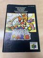 N64 Paper Mario Anleitung / manual /  Instruction booklet - Good Condition