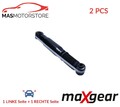 STOSSDAMPFER STOßDÄMPFER 2 STÜCK PAAR HINTEN MAXGEAR 11-0418 2PCS A NEU