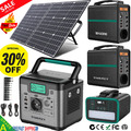 1500W Solar Generator 518Wh Power Station Mit 100W Faltbare Solarpanel Ladegerät